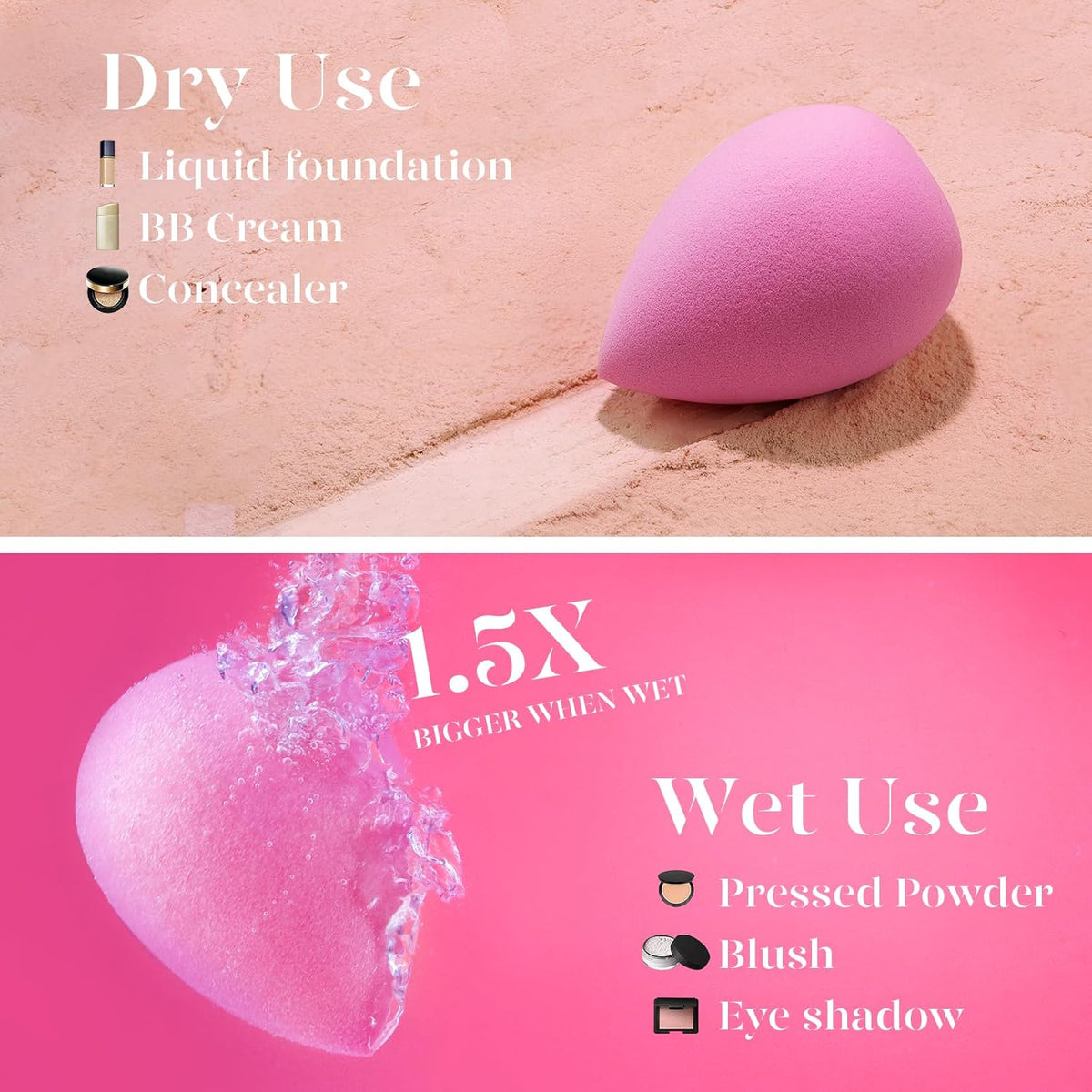 Super Soft Makeup Sponge Set