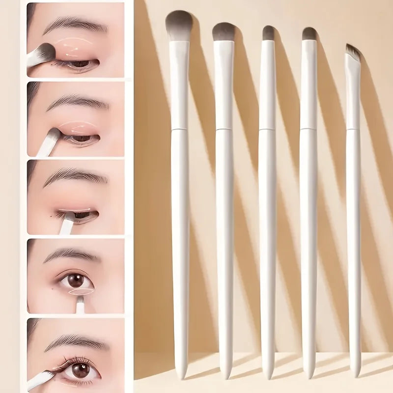 5-Piece Travel Eye Makeup Brush Set
