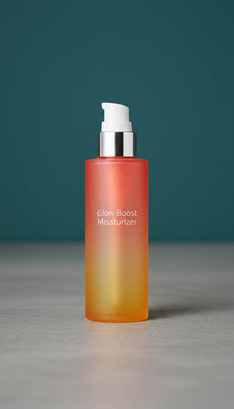 Glow boost moisturizer with niacinamide in a new setting