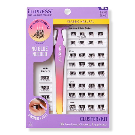 imPRESS Pre-Glued Lash Clusters Kit