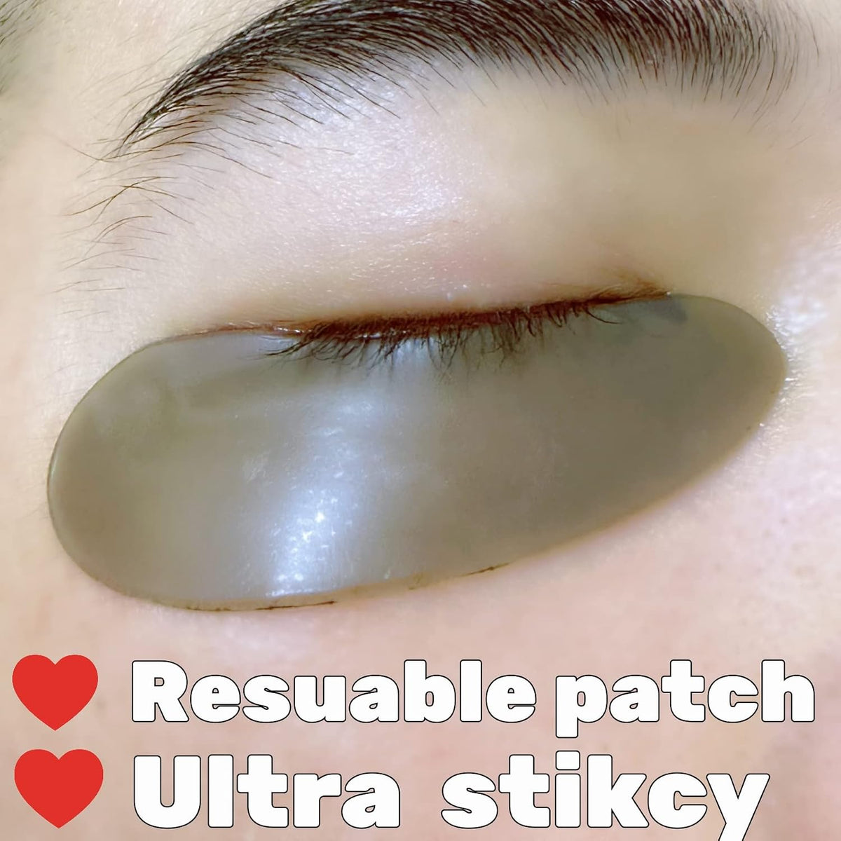 Reusable Silicone Under Eye Patches, 6 Pairs