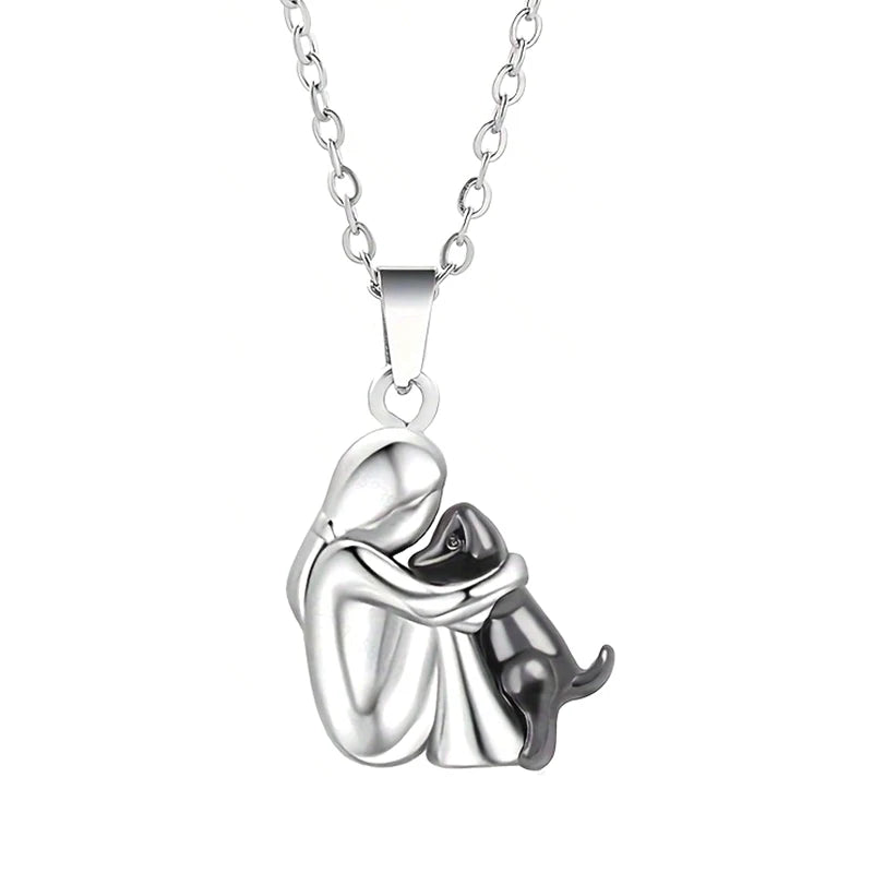 Puppy Pendant Necklace