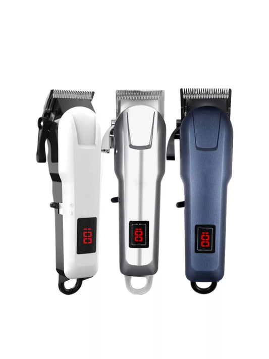 Cordless Hair Clipper with LED Display included in the Mens Grooming Kit
