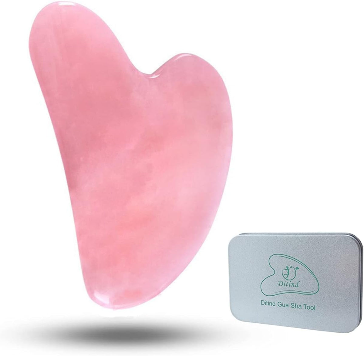 Rose Quartz Gua Sha Facial Tool